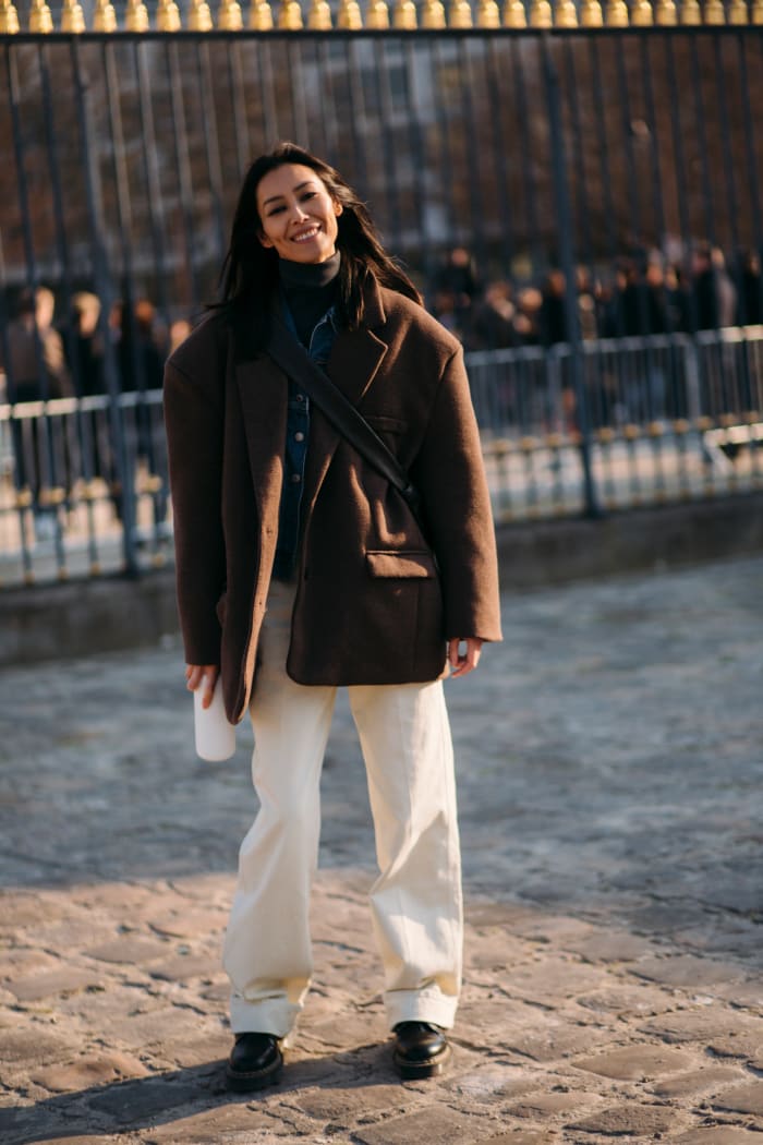 Showgoers Leaned Into Power Dressing on Day 3 of Paris Fashion Week ...