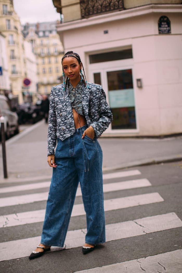 On Day 6, Paris Fashion Week Street Style Gave Us Plenty of Layering ...