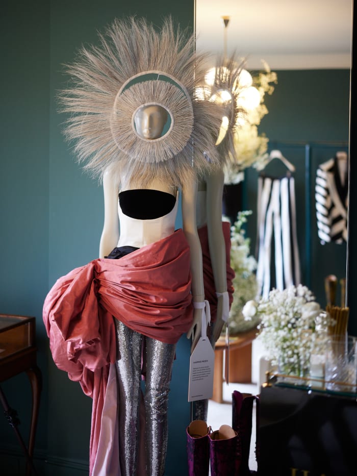 MatchesFashion hosted a Harris Reed takeover of 5 Carlos Place, its townhouse in London's Mayfair neighborhood.