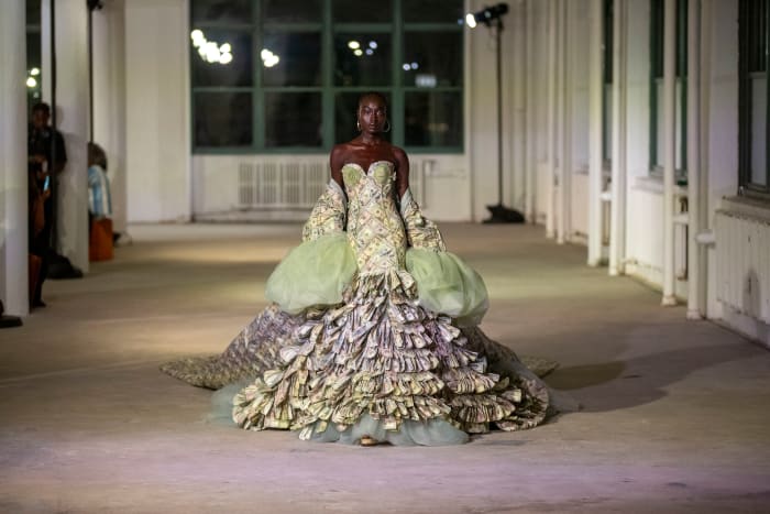 Fe Noel's Spring 2023 Show Was an Emotional Ode to Grief - Fashionista