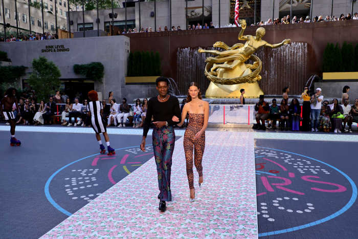 Victor Glemaud Fashions Clothing Into Joy at the Rockefeller Rink for ...