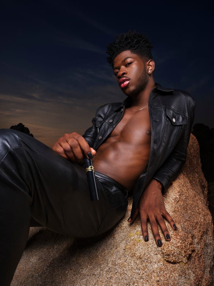 lil nas x ysl beauty 02 - Lil Nas X's First Beauty Campaign Is Finally Here