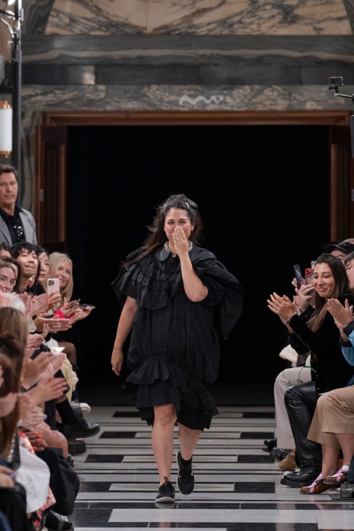 simone rocha spring 2023 048 - Even Amid an Unprecedented, Historic Mourning Period, London Fashion Week's Vibes Were Unparalleled