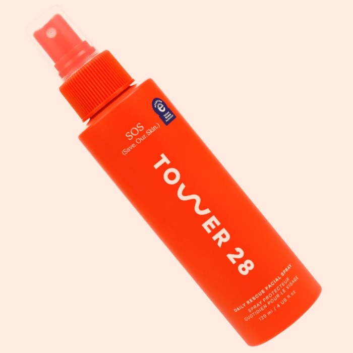 Tower 28 SOS Daily Rescue Facial Spray, $28, available here.