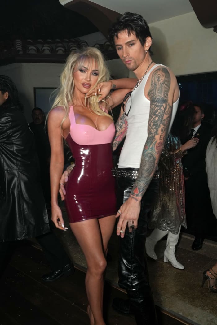 Casamigos Halloween Party 2022 Megan Fox and MGK Kevin Mazur: Getty Images for Casamigos
