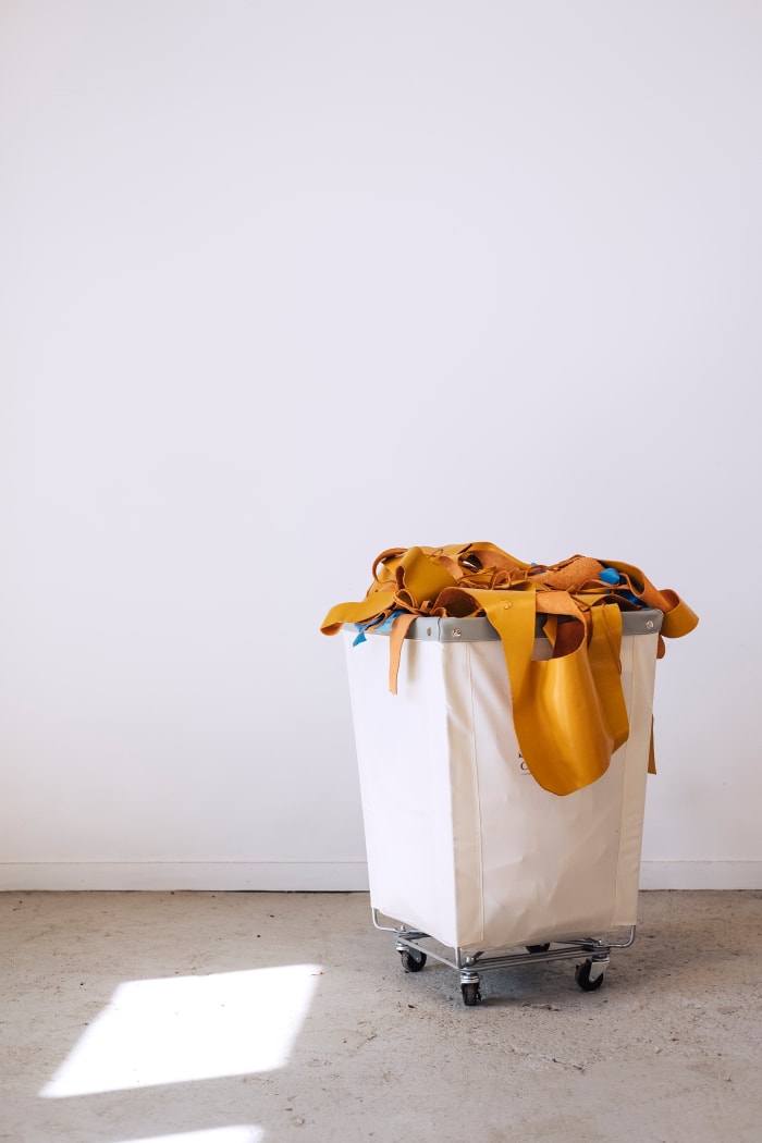 Leather at Lindquist HQ.