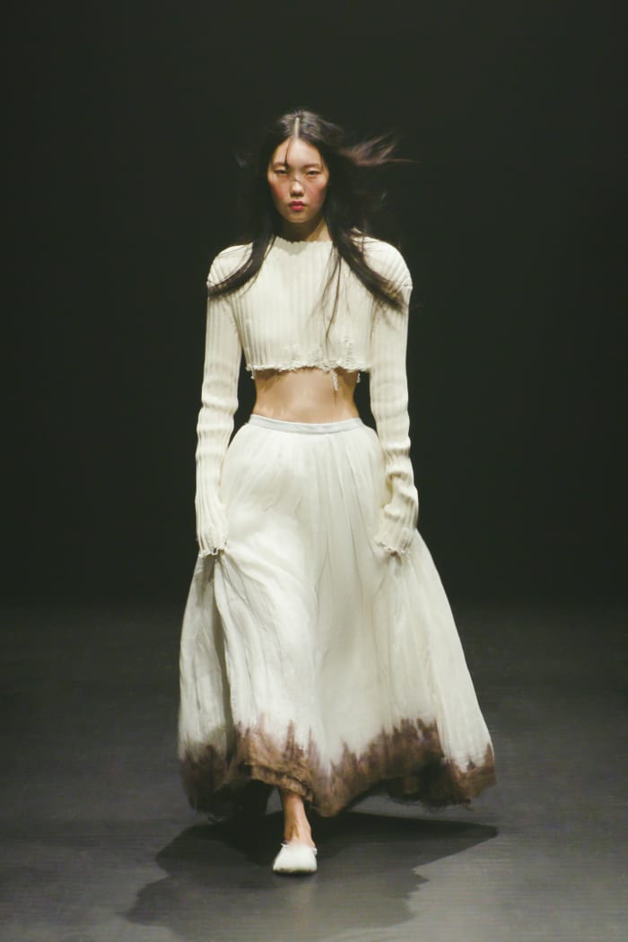 A look from Interior's Spring 2023, which debuted on the runway at New York Fashion Week in September.