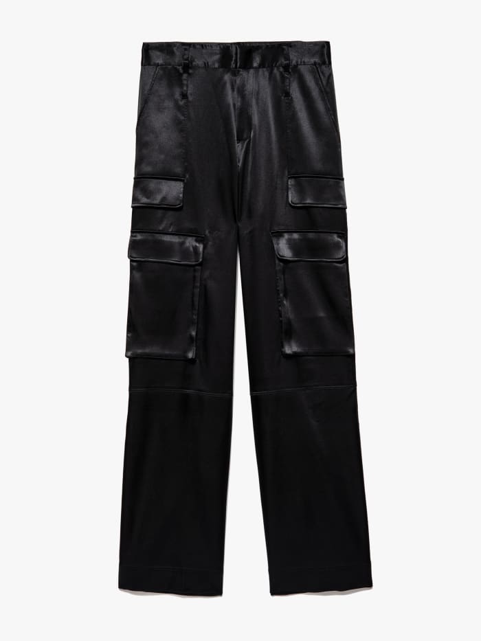 Frame Relaxed Straight Cargo in Noir, $428, available here (sizes 00-16)