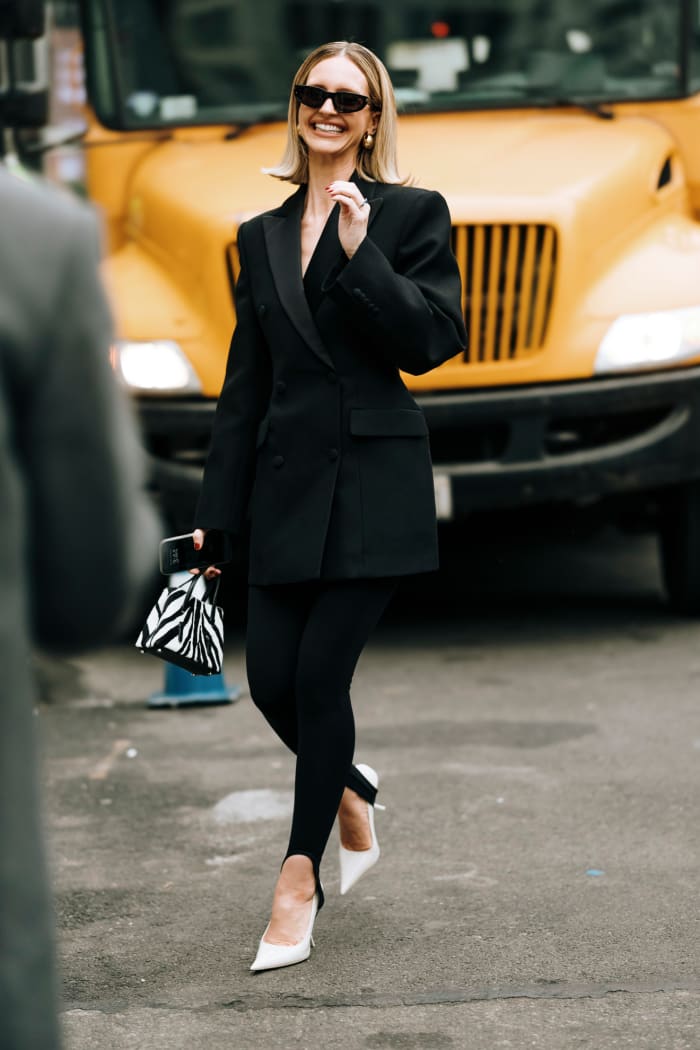 Statement Outerwear Ruled Day 2 of New York Fashion Week Street Style ...