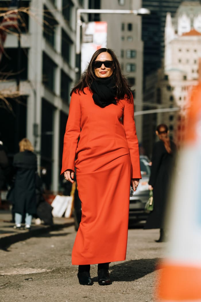 On Day 4, New York Fashion Week Street Style Was All About Leather ...