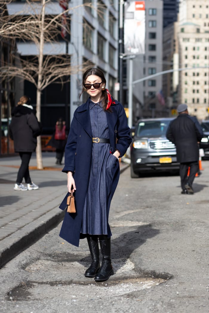 On Day 4, New York Fashion Week Street Style Was All About Leather ...