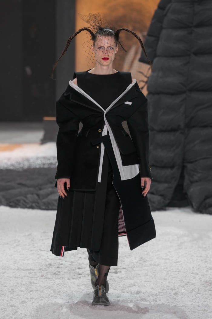 Thom Browne Brings Some Much-Needed Showmanship to New York Fashion ...