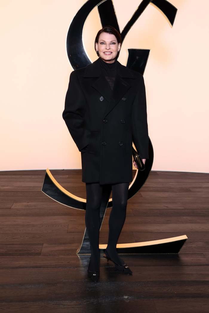 Linda Evangelista Saint Laurent φθινόπωρο 2024