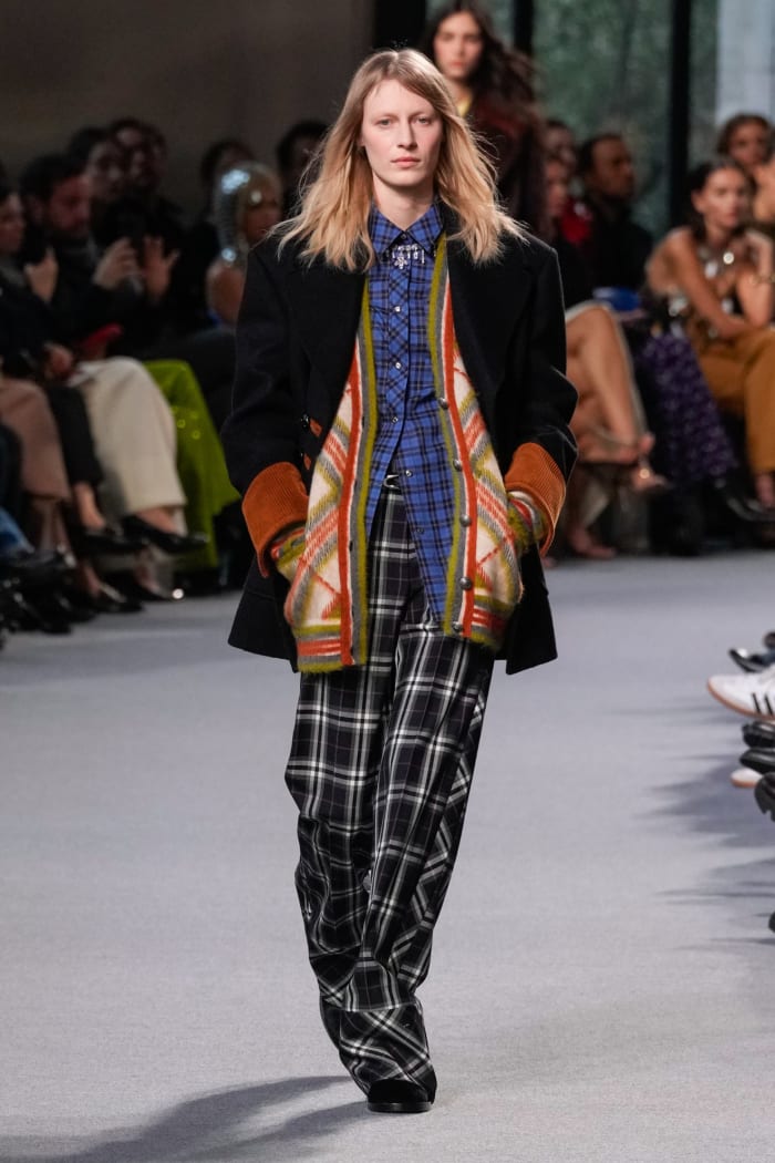 Rabanne's Fall 2024 Collection Is Full of Patterned Knitwear - Fashionista