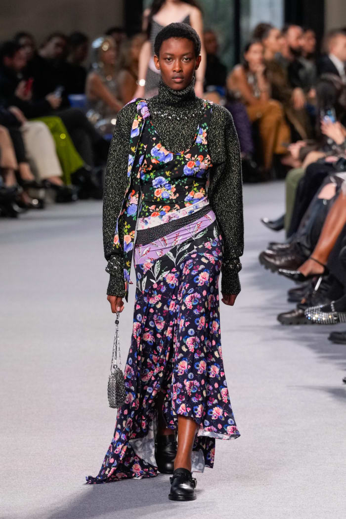 Rabanne's Fall 2024 Collection Is Full of Patterned Knitwear - Fashionista