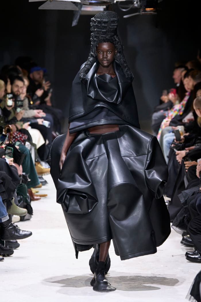 Rei Kawakubo Shows What She Can Do With Black Leather for Comme des ...