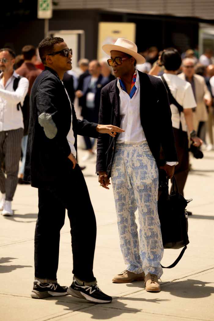 The Best Street Style From Pitti Uomo Spring 2025 - Fashionista