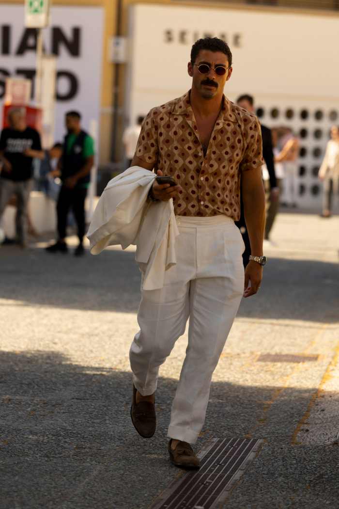 The Best Street Style From Pitti Uomo Spring 2025 - Fashionista