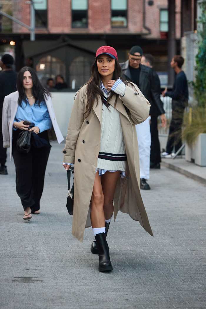 The NYFW Street Style Crowd Brings the NoPants Trend to Real Life