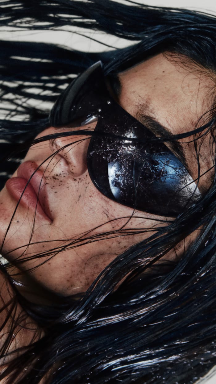 A Stripped-Down, Body-Painted Kylie Jenner Stars in Acne Studios' Fall ...