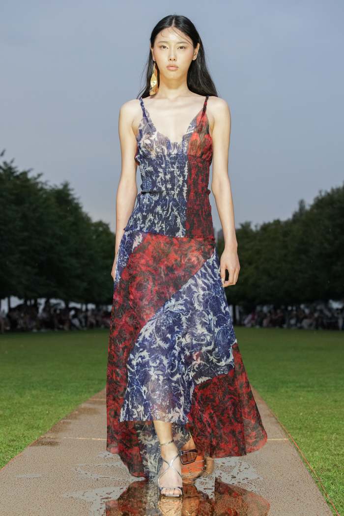 Prabal Gurung Presents a 'West Meets East' Collection for Spring 2024