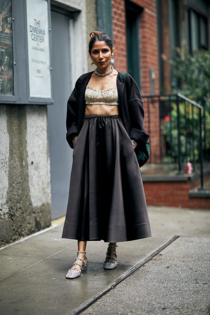 All Kinds of Fringe Ruled Day 3 of New York Fashion Week Street Style ...
