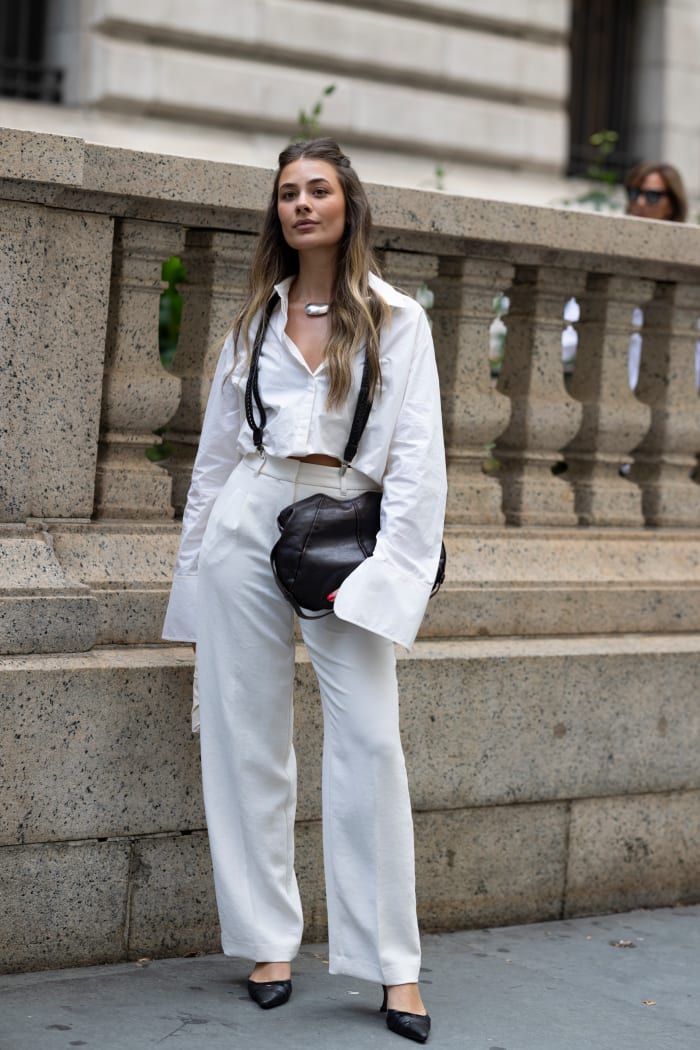 Showgoers Wore Plenty of Post-Labor-Day White On Day 4 of New York ...