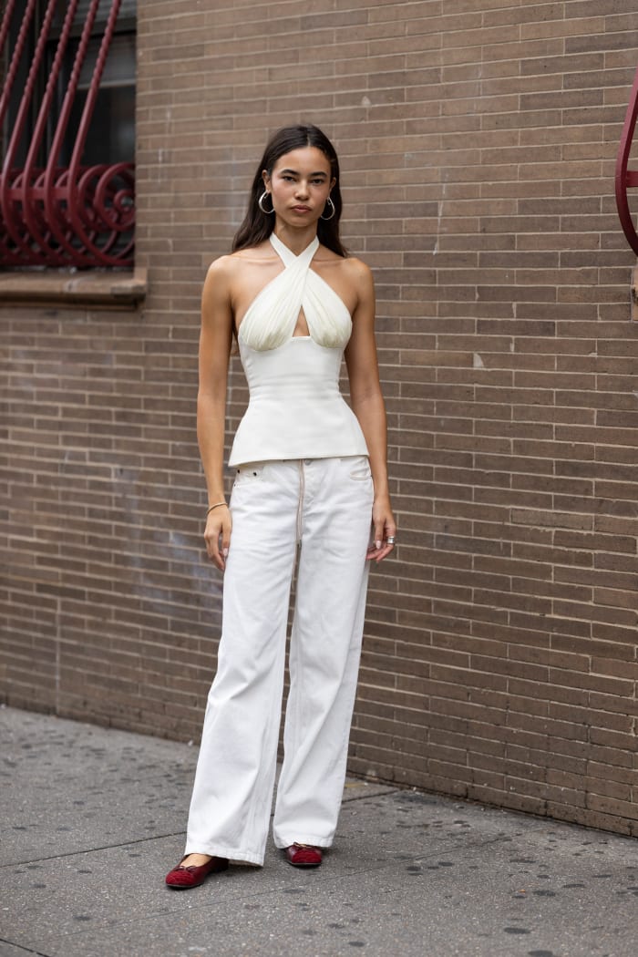 Knee-High Boots Ruled on the Last Day of New York Fashion Week Street ...