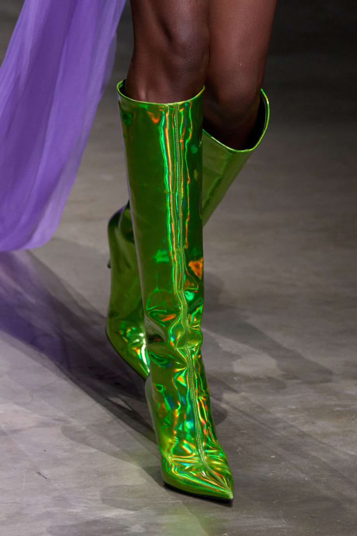 The 23 Best Shoes From London Fashion Week S Spring 2024 Runways   David Koma Spring 2024 Shoes 078 