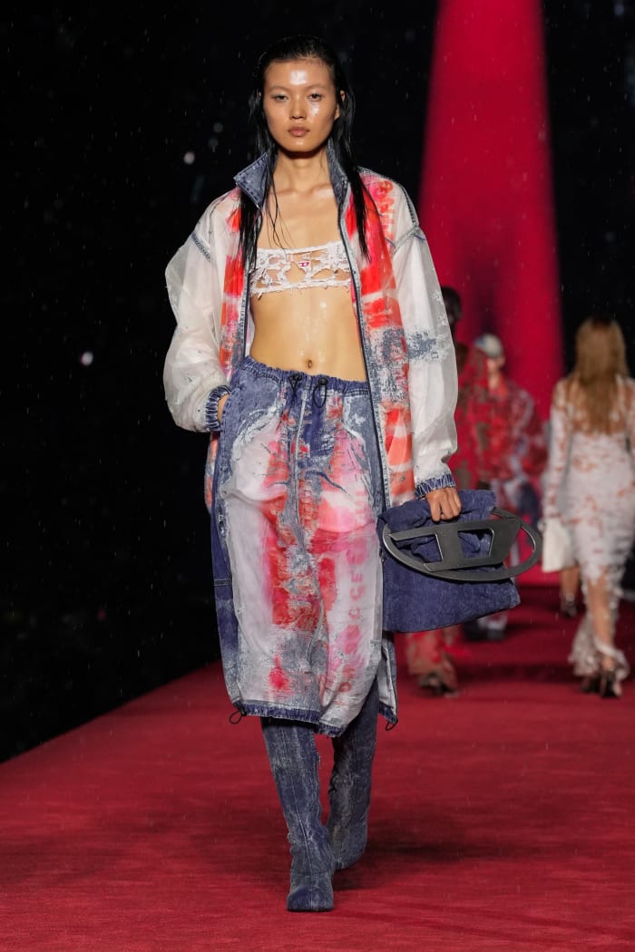 Diesel's Spring 2024 Collection Looks Like It's Been Through a Lot (and ...