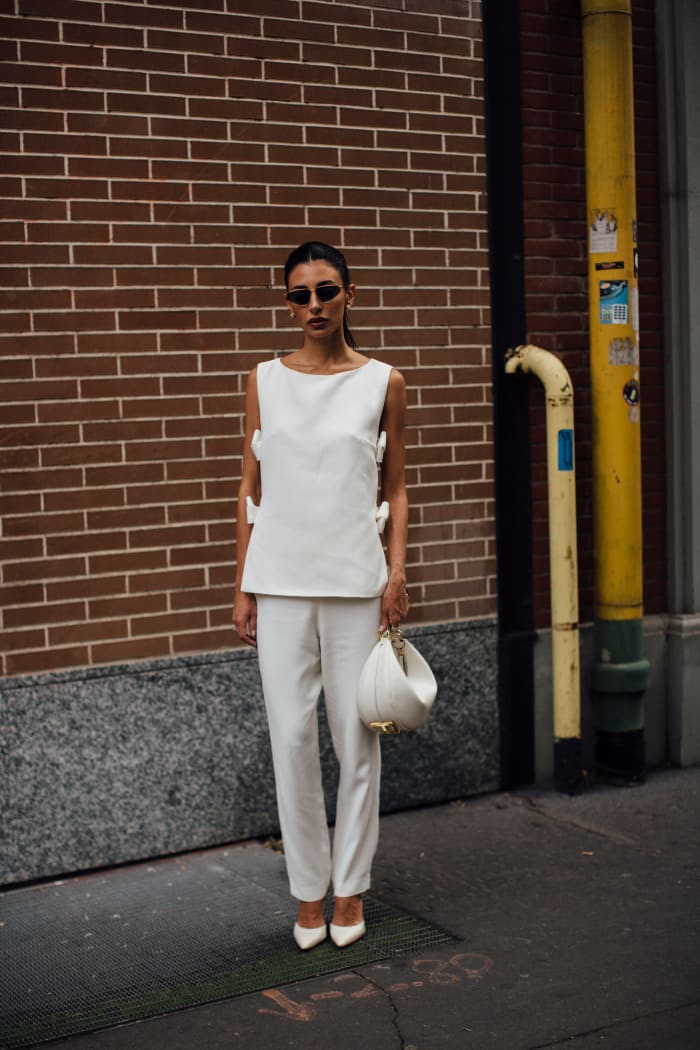 Street Style Was All About Suiting at Milan Fashion Week Spring 2024 ...