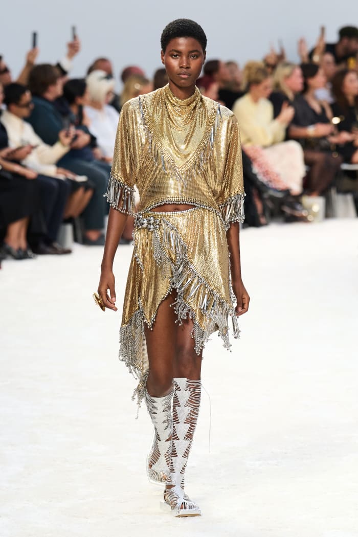 Rabanne Sends the Most Glamorous Gladiators Down the Runway for Spring ...