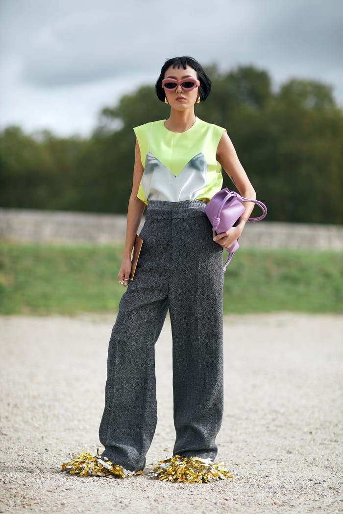 For Day 4 of Paris Fashion Week, the Street Style Crowd Wore Maximalist ...