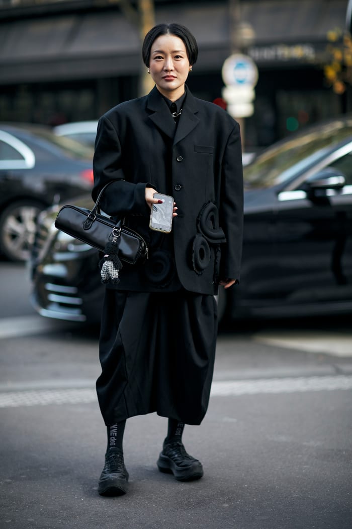 Showgoers Embraced the Colors of Fall for Day 5 of Paris Fashion Week ...