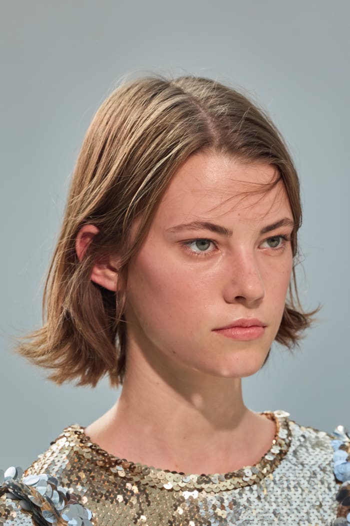 The 57 Best Beauty Looks From Paris Fashion Week Fashionista   Rabanne Spring 2024 Hair1 