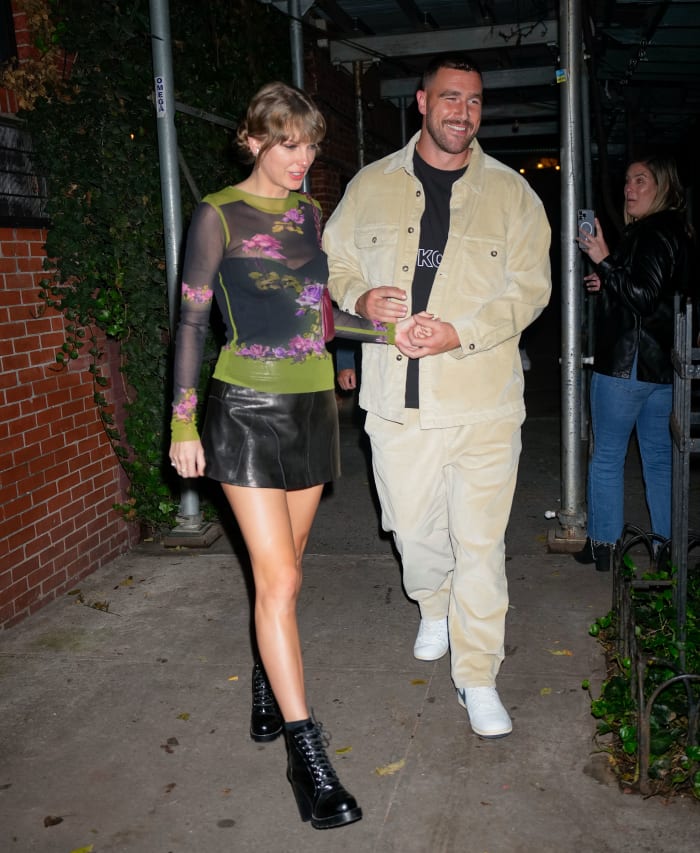 Taylor Swift Wore Jean Paul Gaultier For Date Night With Travis Kelce ...