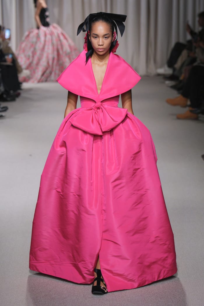 Giambattista Valli Opts for Bare Shoulders and Big Skirts for Spring ...