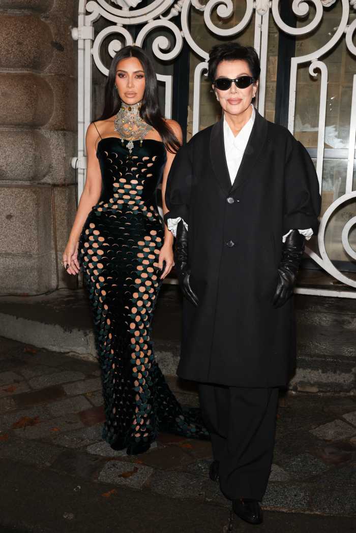 Η Kim Kardashian και η Kris Jenner παρευρίσκονται στο Maison Margiela Haute Couture Spring:Summer 2024