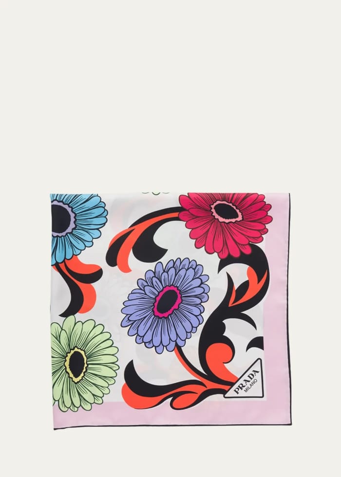 Prada Silk Scarf