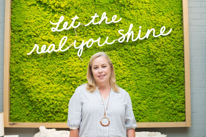 Aerie Global Brand President Jennifer Foyle at the brand's Soho store. Photo: BriAnne Wills/Fashionista