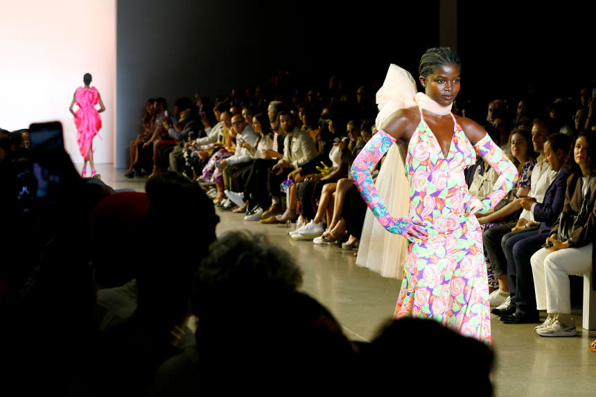 A look from the Christopher John Rogers Spring 2020 collection. Photo: Dominik Bindl/Getty Images for NYFW: The Shows