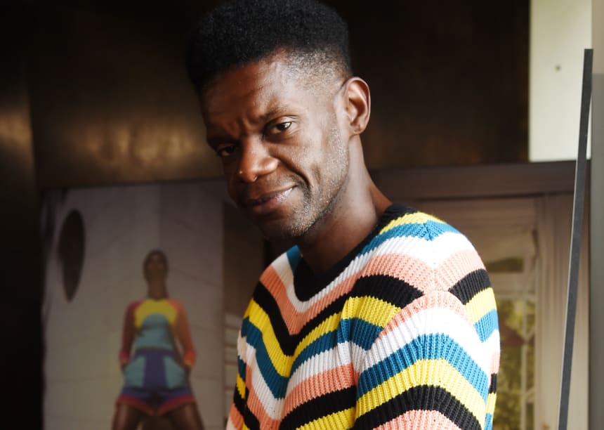 Victor Glemaud at his Spring 2020 presentation during New York Fashion Week in September 2019.