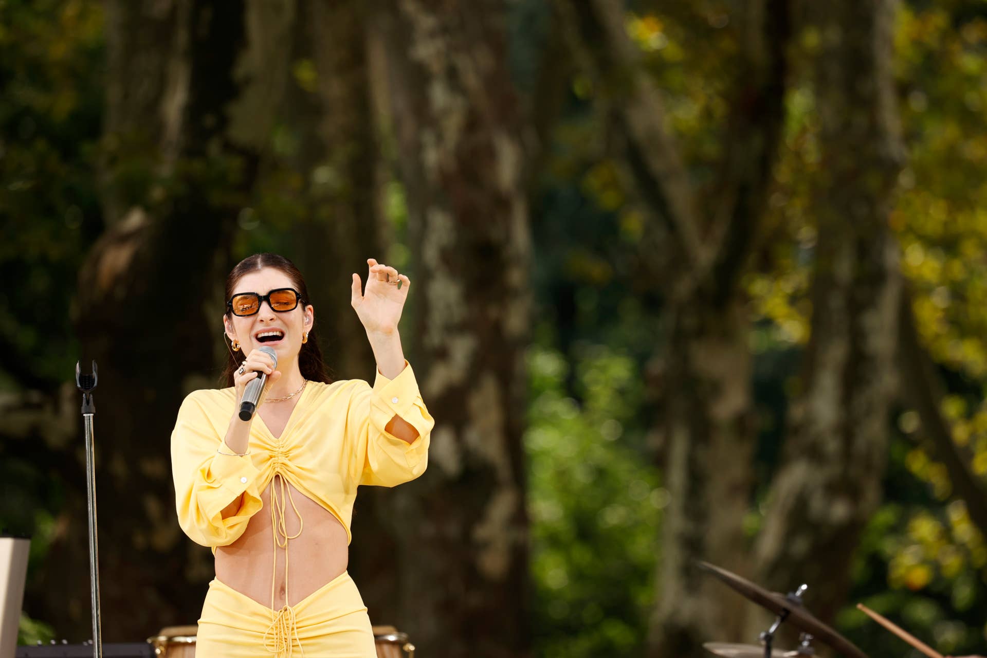 Lorde in Christopher Esber. 