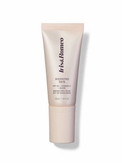 Iris & Romeo Weekend Skin SPF 50 + Vitamin C + Glow, $47, available here.