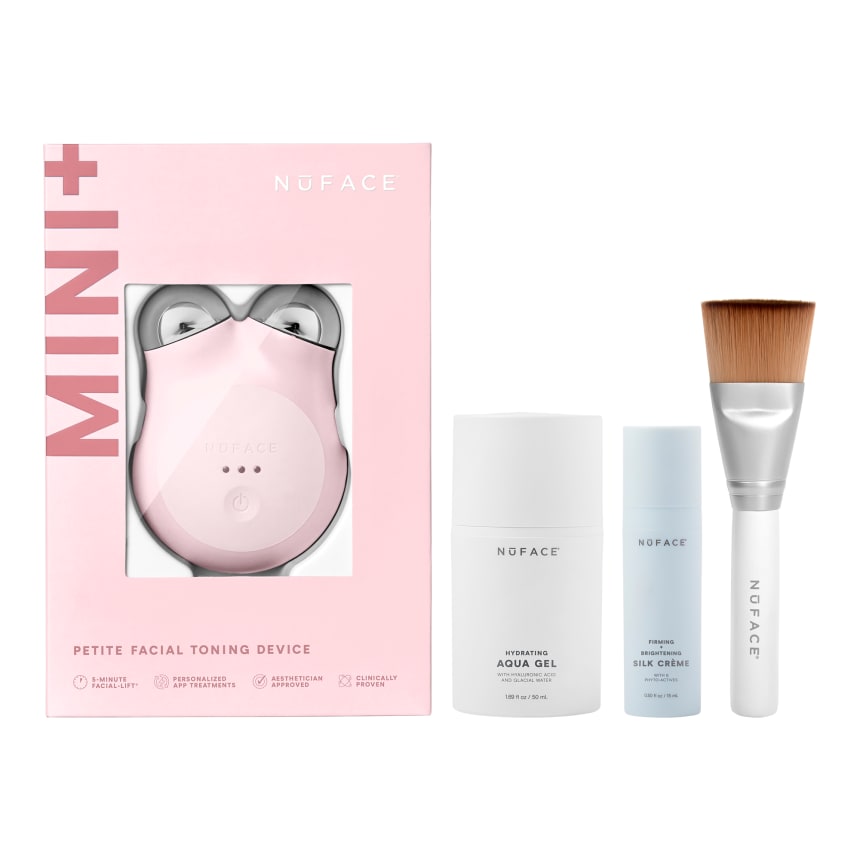The NuFace Mini+ Starter Kit is $245 and is available here.