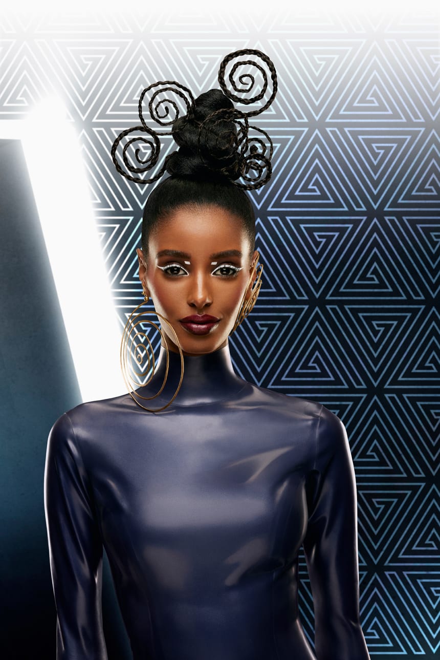 The Ultimate 'Black Panther: Wakanda'-Inspired Makeup Collection is