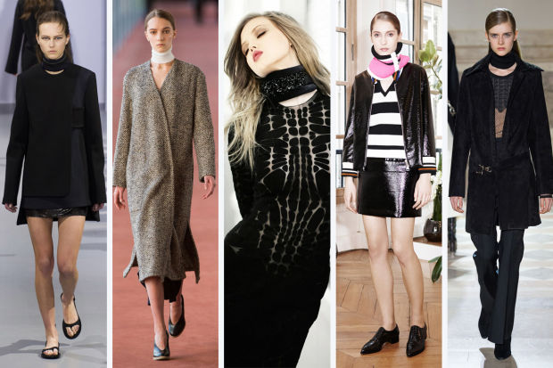 From left to right: Paco Rabanne, Lemaire, Alexandre Vauthier, Bouchra Jarrar and Sharon Wauchob. Photos: Imaxtree and Alexandre Vauthier