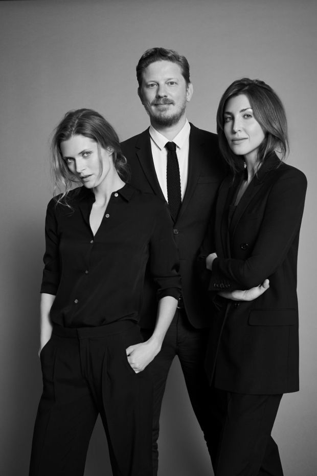 The "Vogue" Poland team. From L-R: Editor-at-Large Malgosia Bela, Editor-in-Chief Filip Niedenthal and publishing partner Kasia Kulczyk. Photo: Condé Nast International