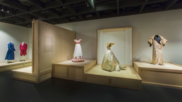 "Masterworks: Unpacking Fashion" Gallery View, Nineteenth Century Photo: © The Metropolitan Museum of Art