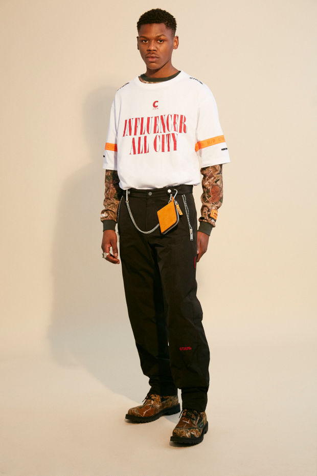 A look from Heron Preston's F/W 2018 collection. Photo: Heron Preston